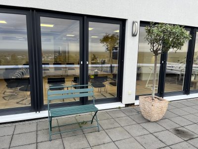 Auszeit auf der Terrasse